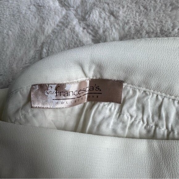 Francesca's Collection | "Crystal Pier" Tiered Crochet Lace Skirt | Size Medium - Picture 6 of 10